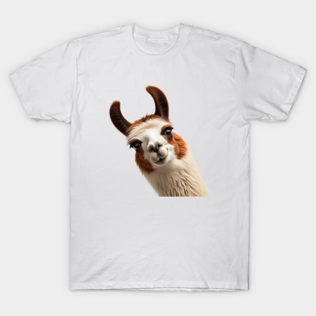 Funny Sneaky Llama T-Shirt by PhotoSphere